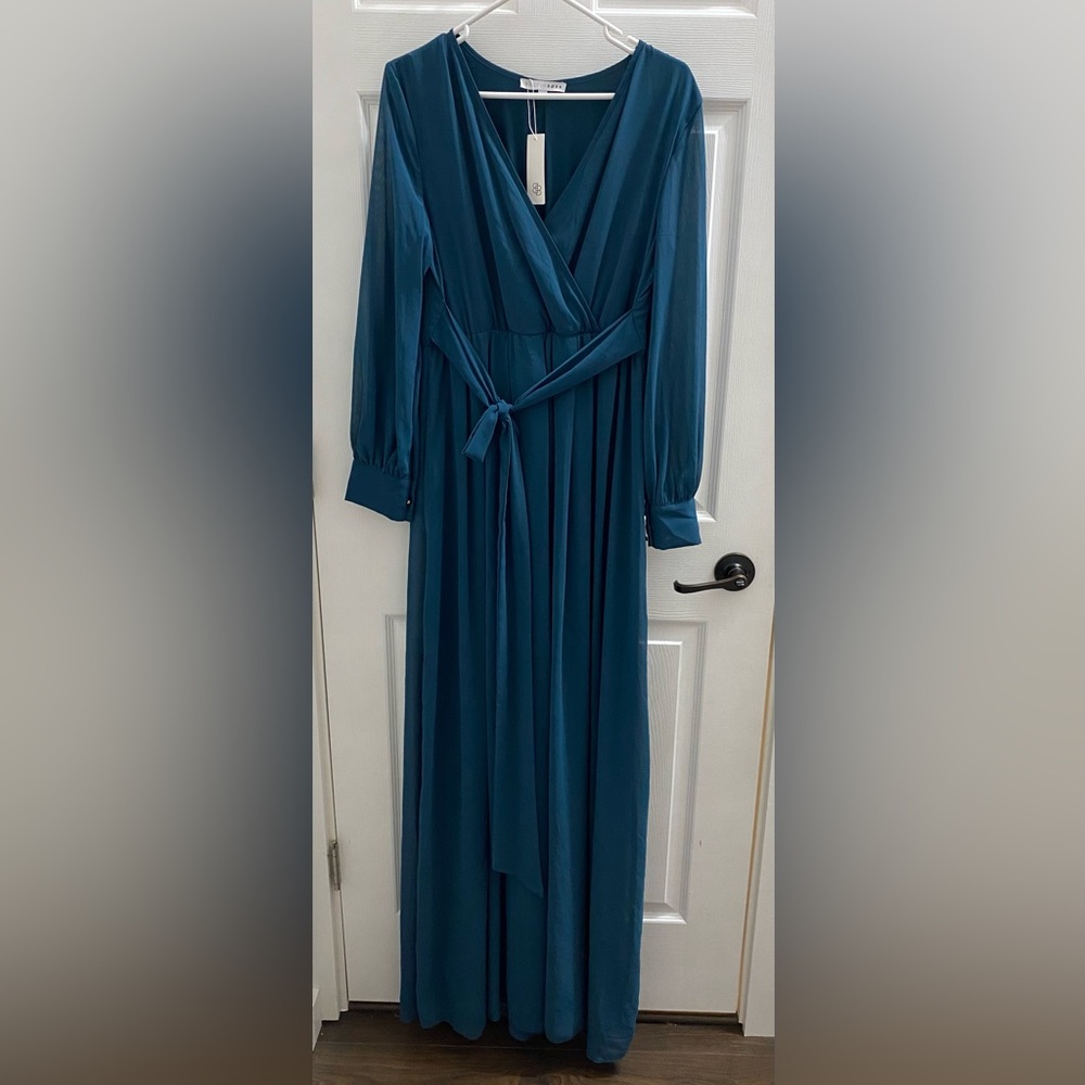 NWT Baltic Born Lydia Maxi dress, topaz, size Large